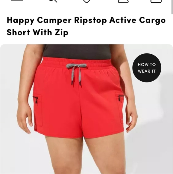 Torrid Happy Camper Shorts Sz 2 - Picture 6 of 7